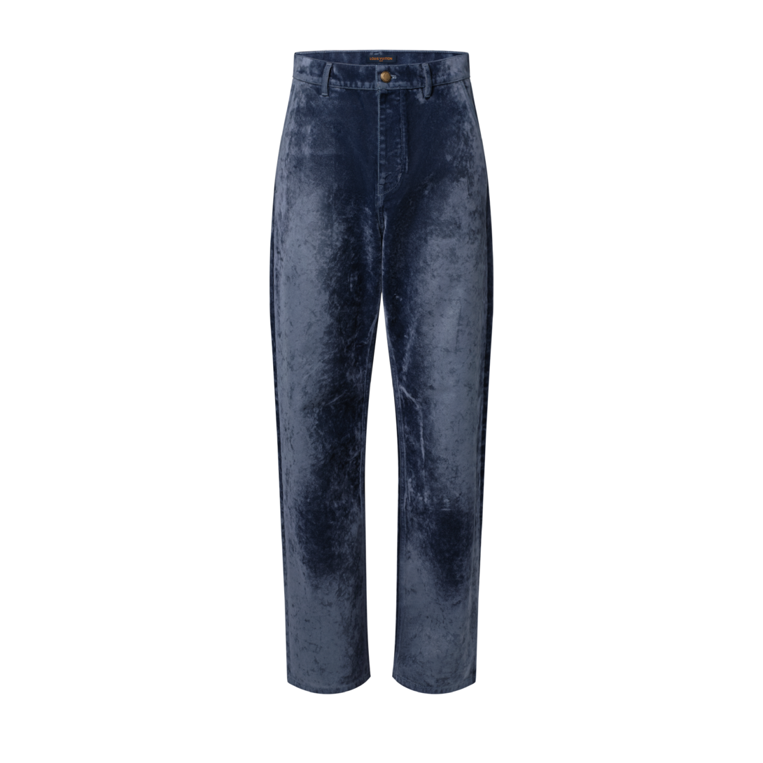 LOUIS VUITTON ダークブルー ジーンズ louis-vuitton--